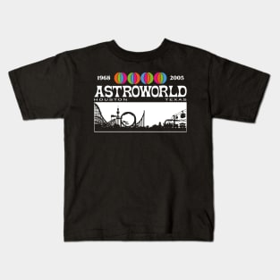 Astroworld Houston Kids T-Shirt